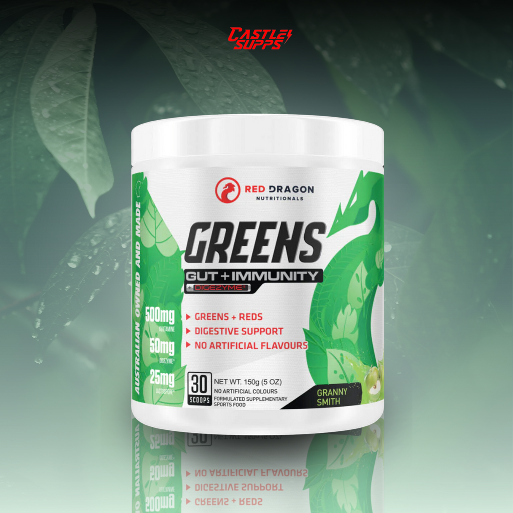 Red Dragon Greens + gut health