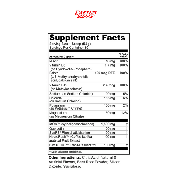 MyQ Brain Food + Electrolytes + Prebiotics