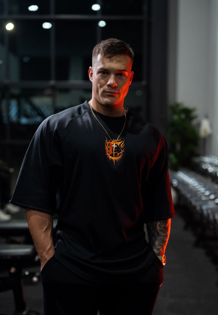 Oversized Ribbed Heavy Tee