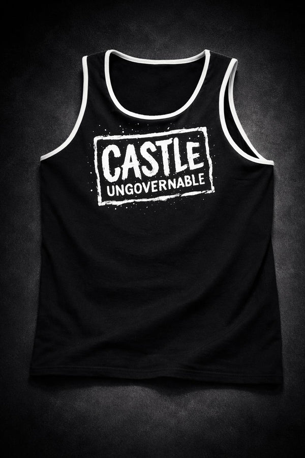 Castle Stamp Series - Black Tank