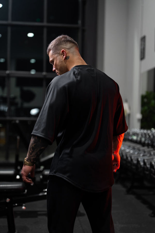 Oversized Ribbed Heavy Tee
