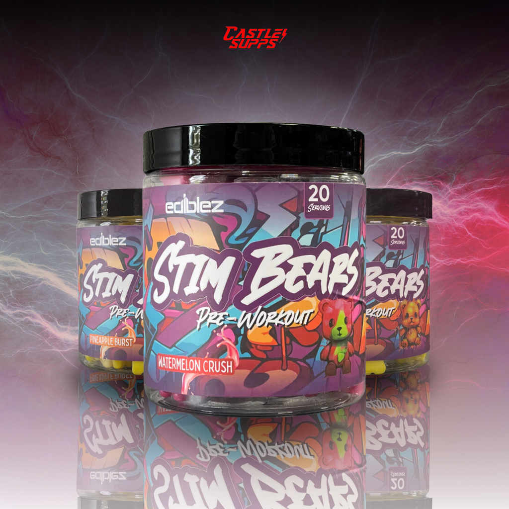 EDIBLEZ Stim Bears Gummies (Pre-Workout)